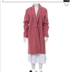 Rachel Zoe Wool Blend Pink/Rose Gold Coat